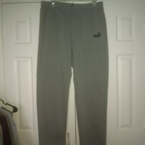 NWOT Gray puma drawstring sweatpants